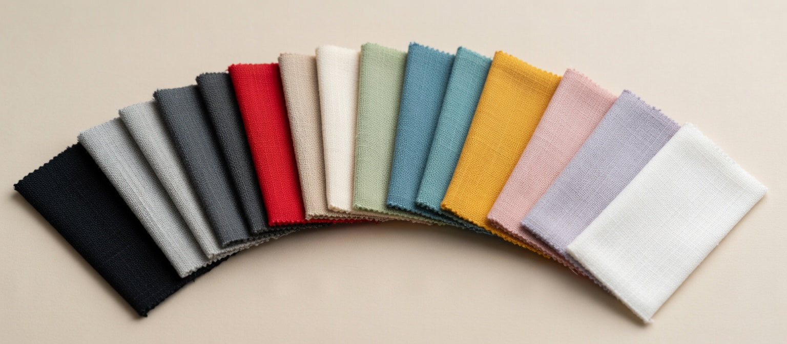 Thermal Pleated Blinds - Material and Colour Sample