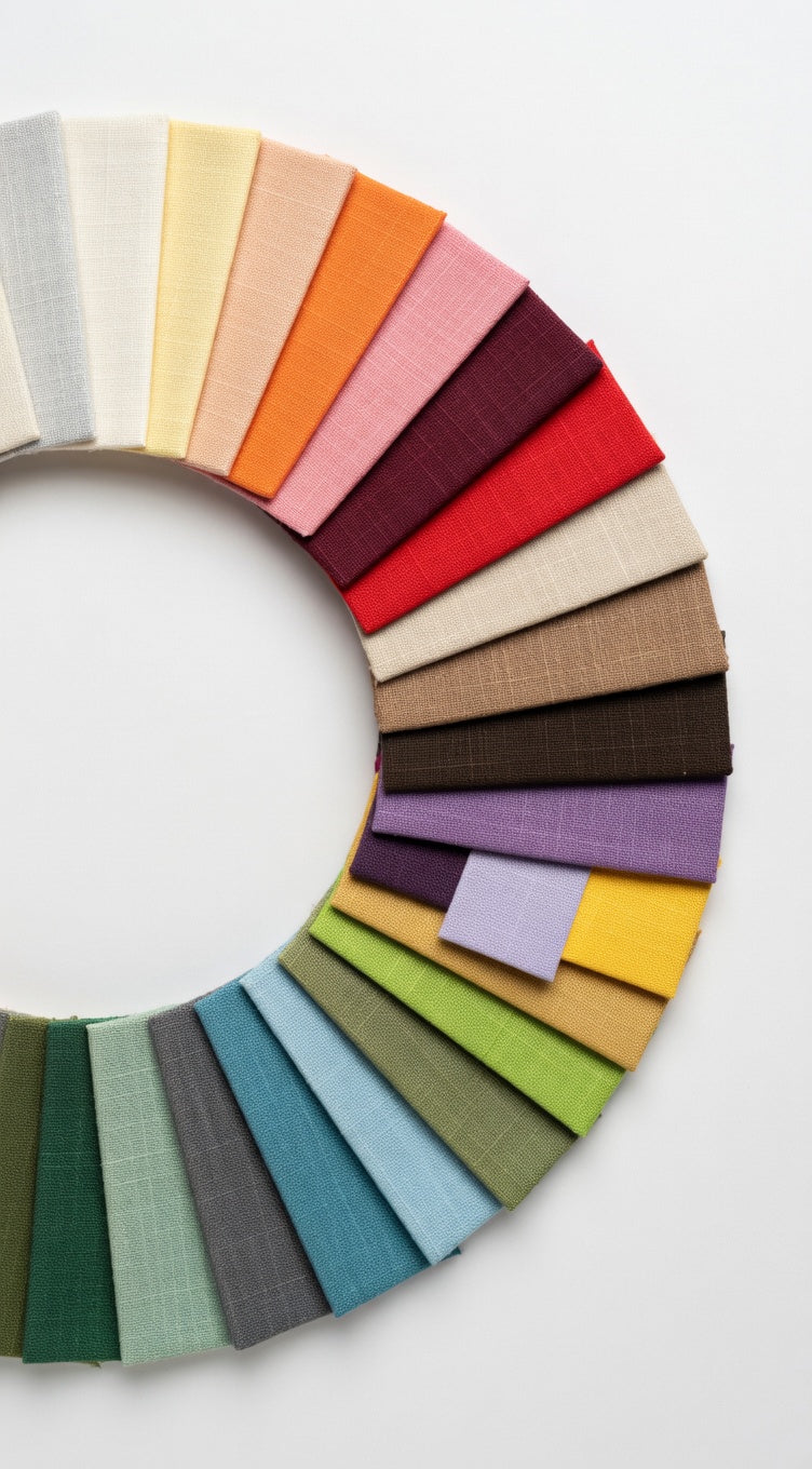 Light - Filtering Standard Roller Blinds - Material and Colour Sample