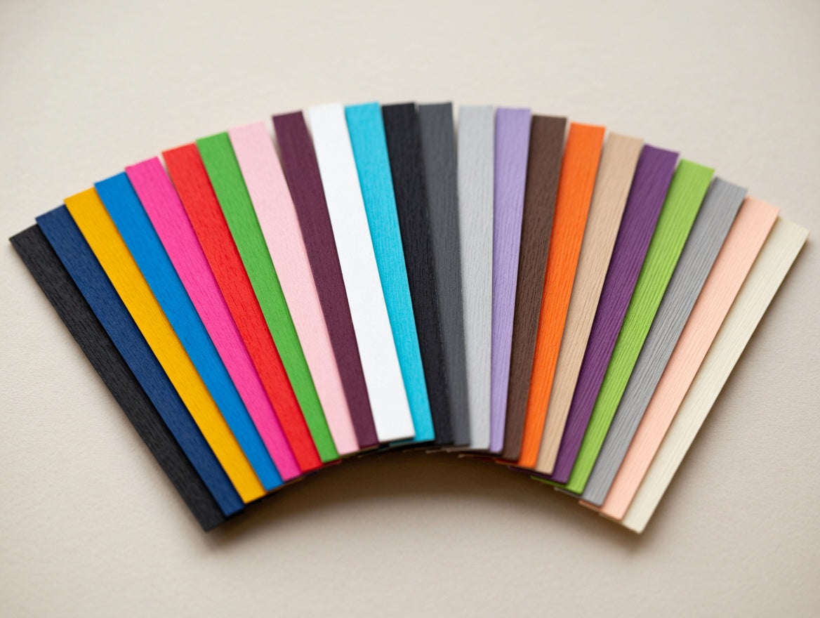 Light-Filtering Pleated Blinds - Material and Colour Sample