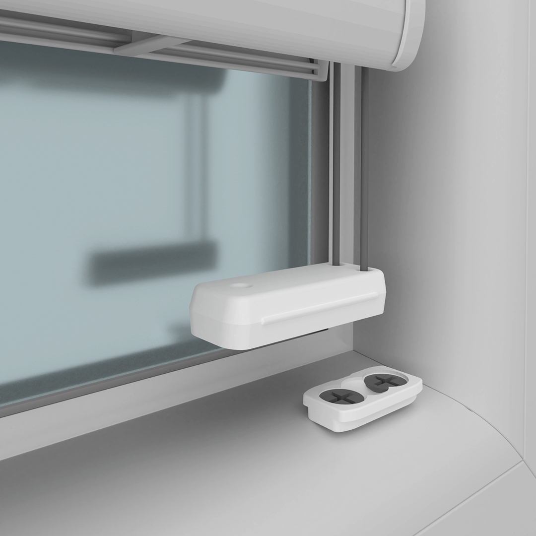 Concept Blinds – Standard Fixings for Drilled Installation, Compatible with Our Pleated Shades